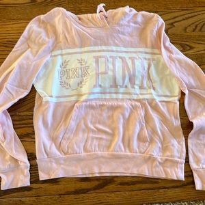VS pink sweatshirt